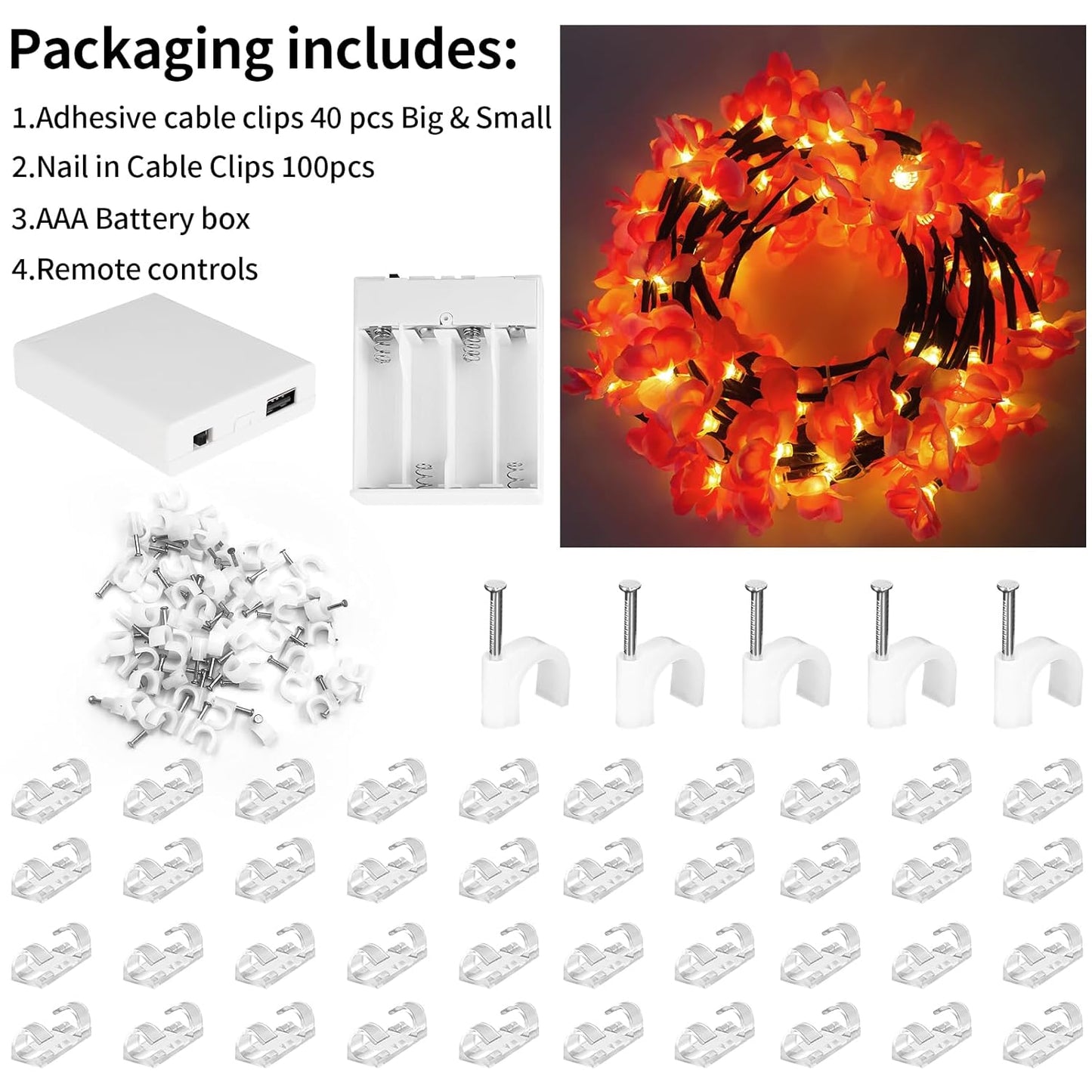 Cherry Blossom 🌸 LED Tree Branch Lights for Wall Decor